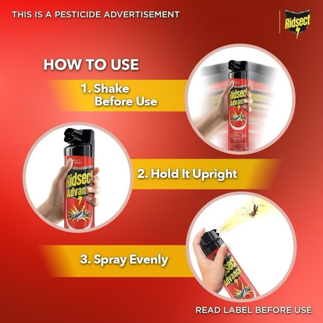 Ridsect Aerosol Advance 550ml X 2