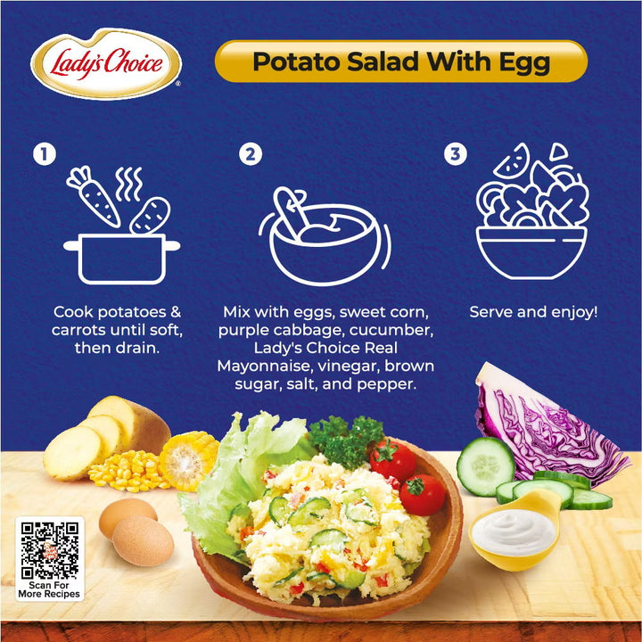 Ladys Choice Real Mayo Doy 205ml