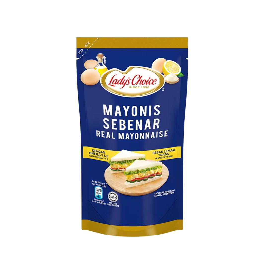 Ladys Choice Real Mayo Doy 205ml