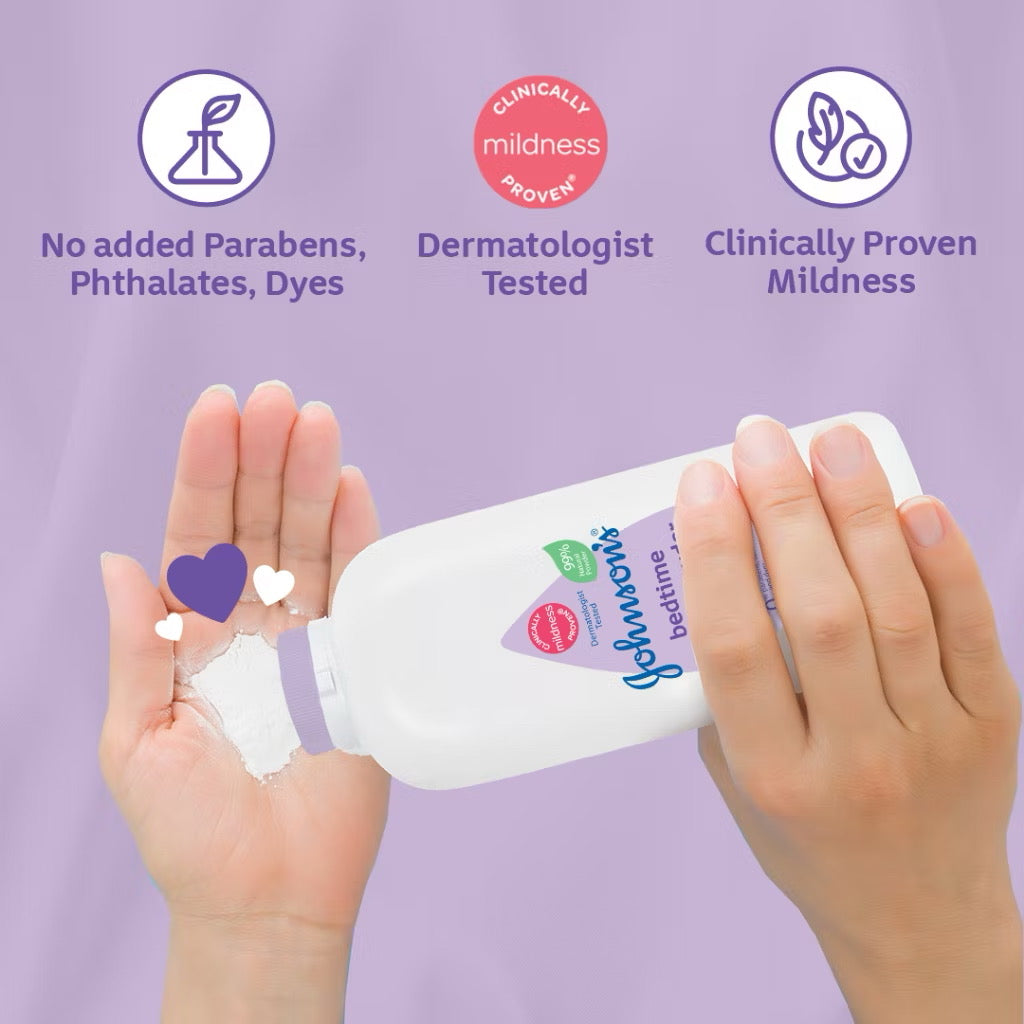 Johnsons Baby Bedtime Cornstarch Powder 100G