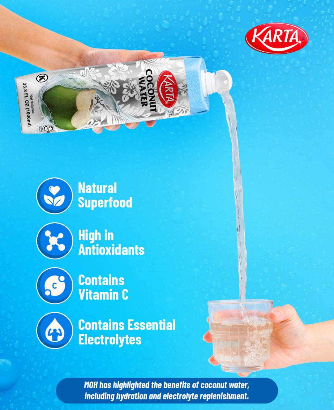 Karta Coconut Water Original 330ml