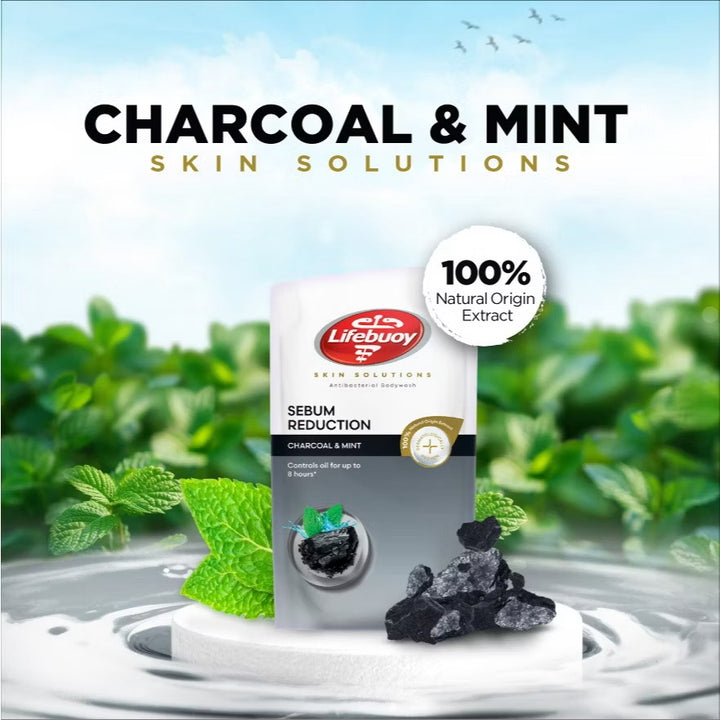 Lifebuoy Body Wash Charcoal (Refill) 800ml