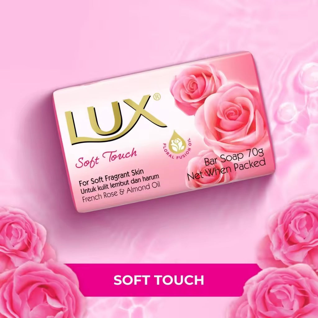Lux Soft Touch Bar Soap 4X70G