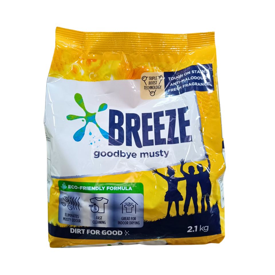 Breeze Powder Goodbye Musty 2.1kg