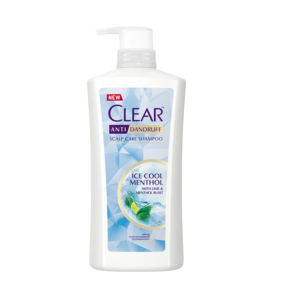 Clear Shampoo Ice Cool Menthol 650ml