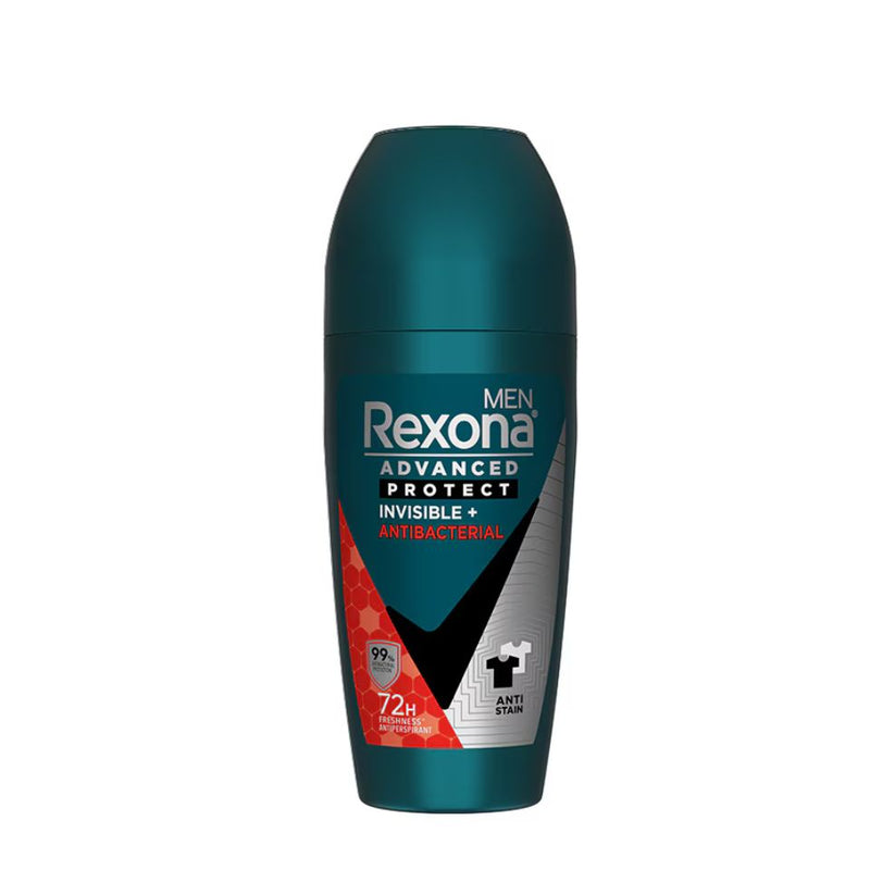 Rexona Deodorant Roll-On Men Invisible + Antibac 45ml
