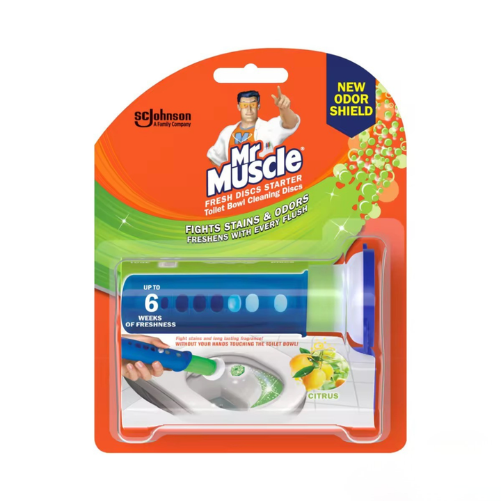 Mr Muscle Citrus (Refill Pack) 76g X 12