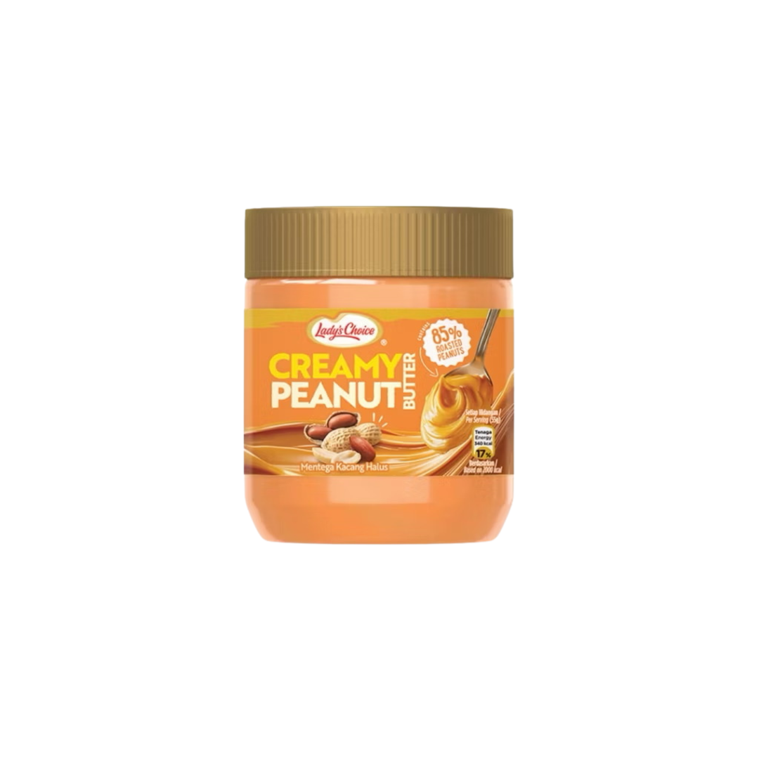 Ladys Choice Peanut Butter Creamy 330g