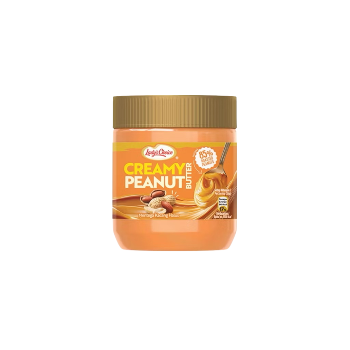 Ladys Choice Peanut Butter Creamy 330g