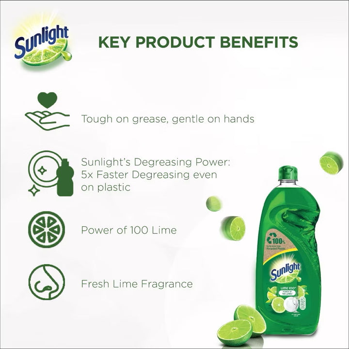 Sunlight Dishwash Liquid 1.35L