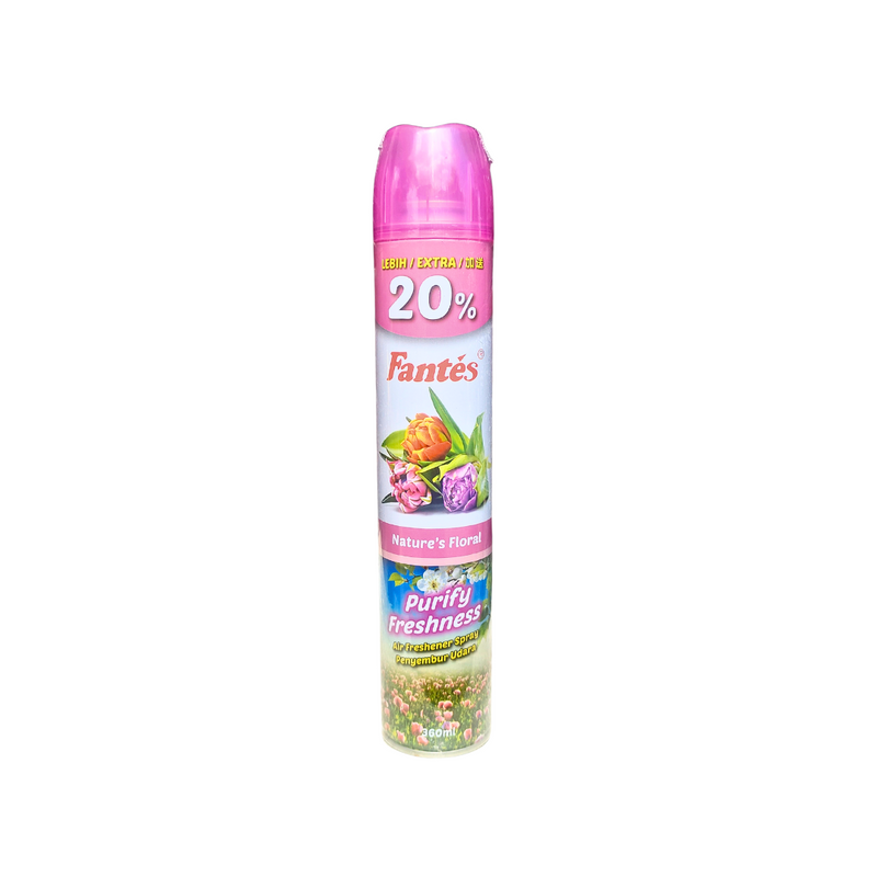 Fantes Air Freshener Spray 300ml Bonus 20% Floral
