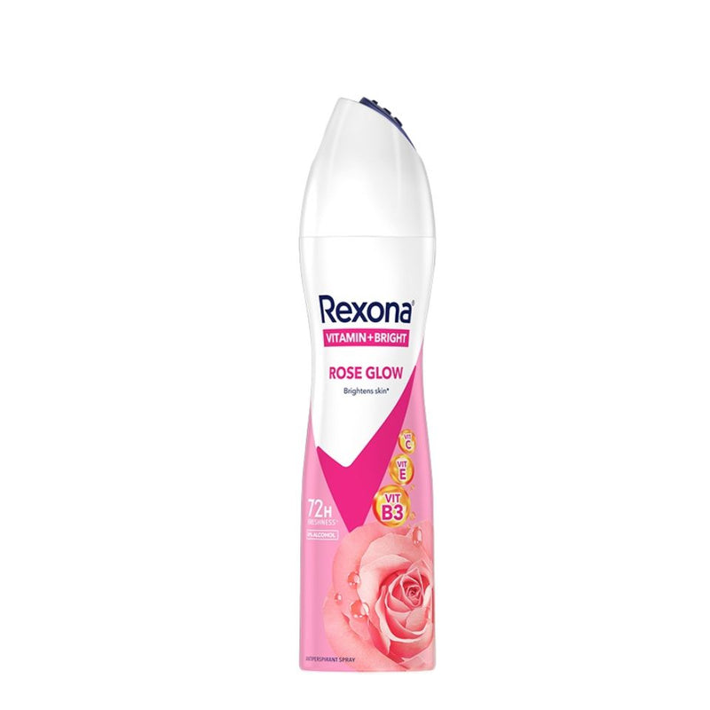 Rexona Deodorant Spray Women Rose Glow 135ml