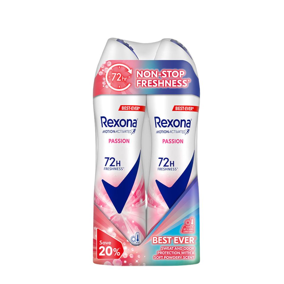 Rexona Spray Women - Passion (Twin) 135ml X 2