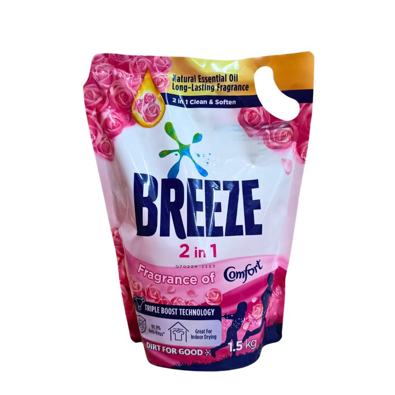 Breeze Liquid 2IN1 Fragrance Of Comfort (Refill Pack) 1.5kg