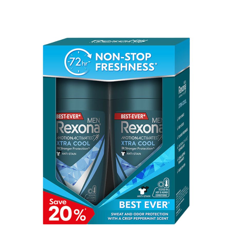 Rexona Roll-On Men - Xtra Cool (Twin Pack) 45ml X 2