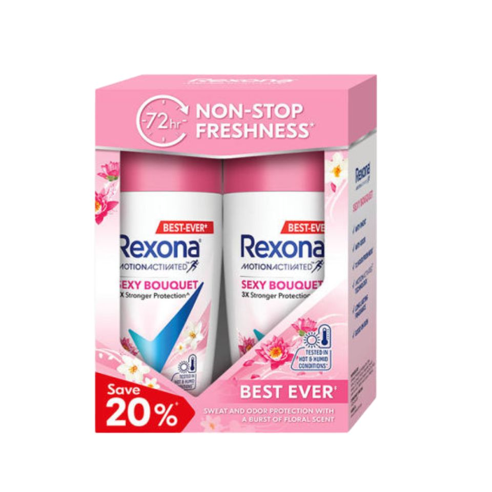 Rexona Roll-On Women - Sexy Bouquet (Twin) 45ml X 2