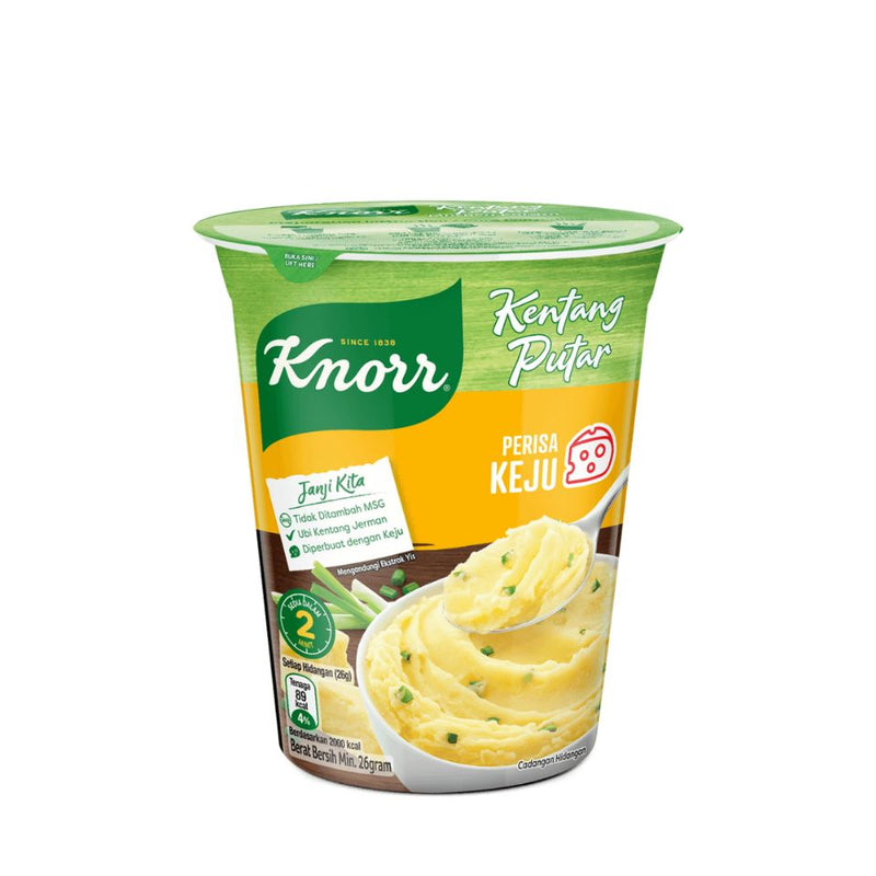Knorr Cup Mashed Potato Cheese 26g