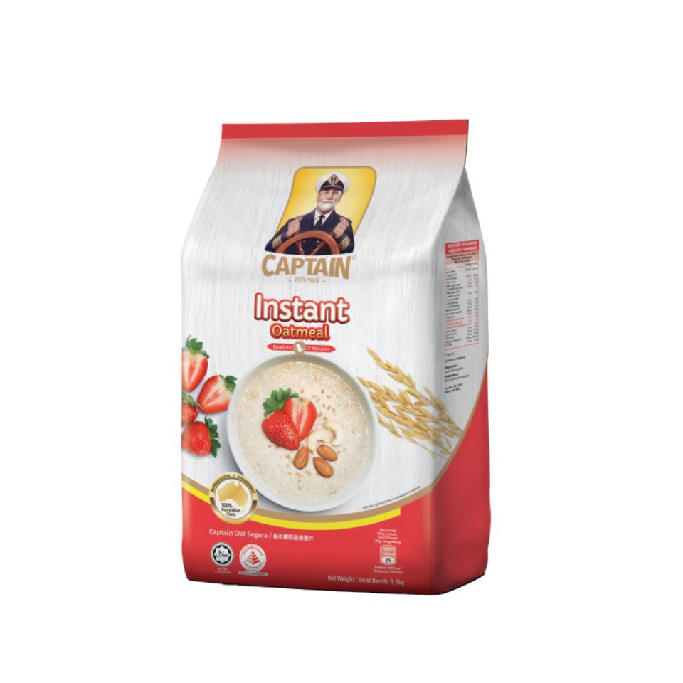 Captain Oats Instant 1.1kg (Foil Pack)