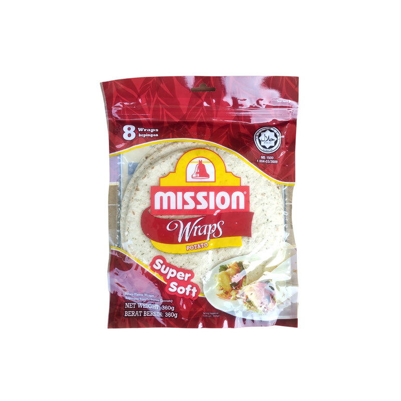 Mission Wraps Potato 8S 360G
