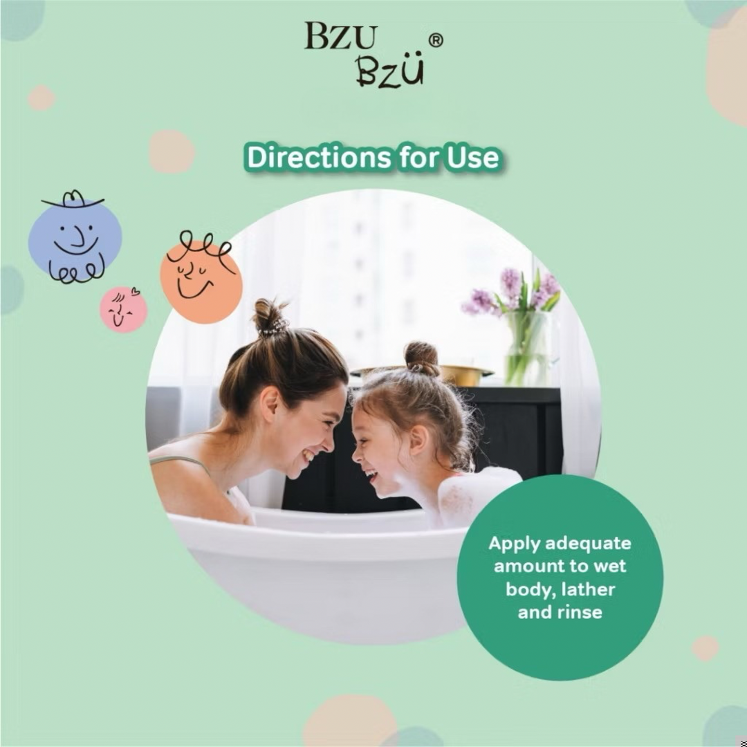 BzuBzu Family Shower Cream Antibacterial 800ML
