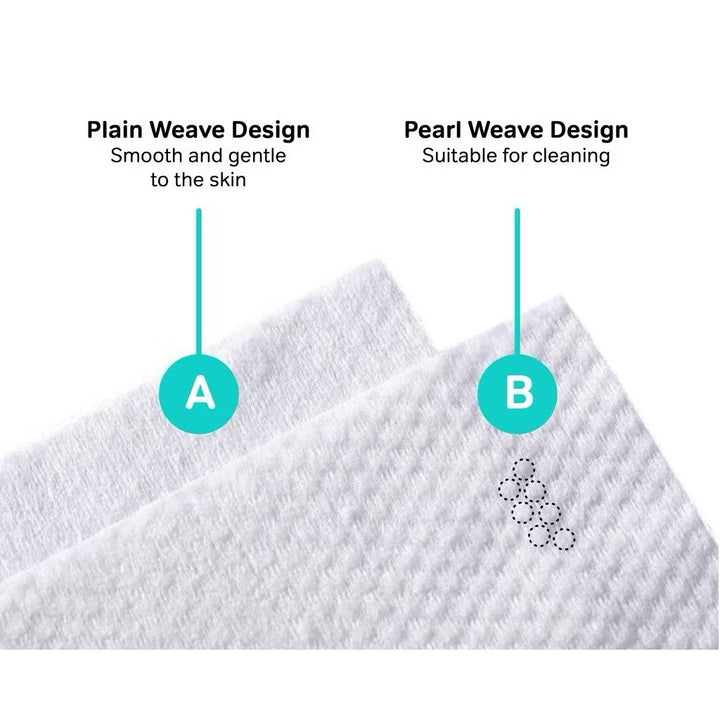 BzuBzu Skincare Cotton Towel 80 Sheets Value Pack