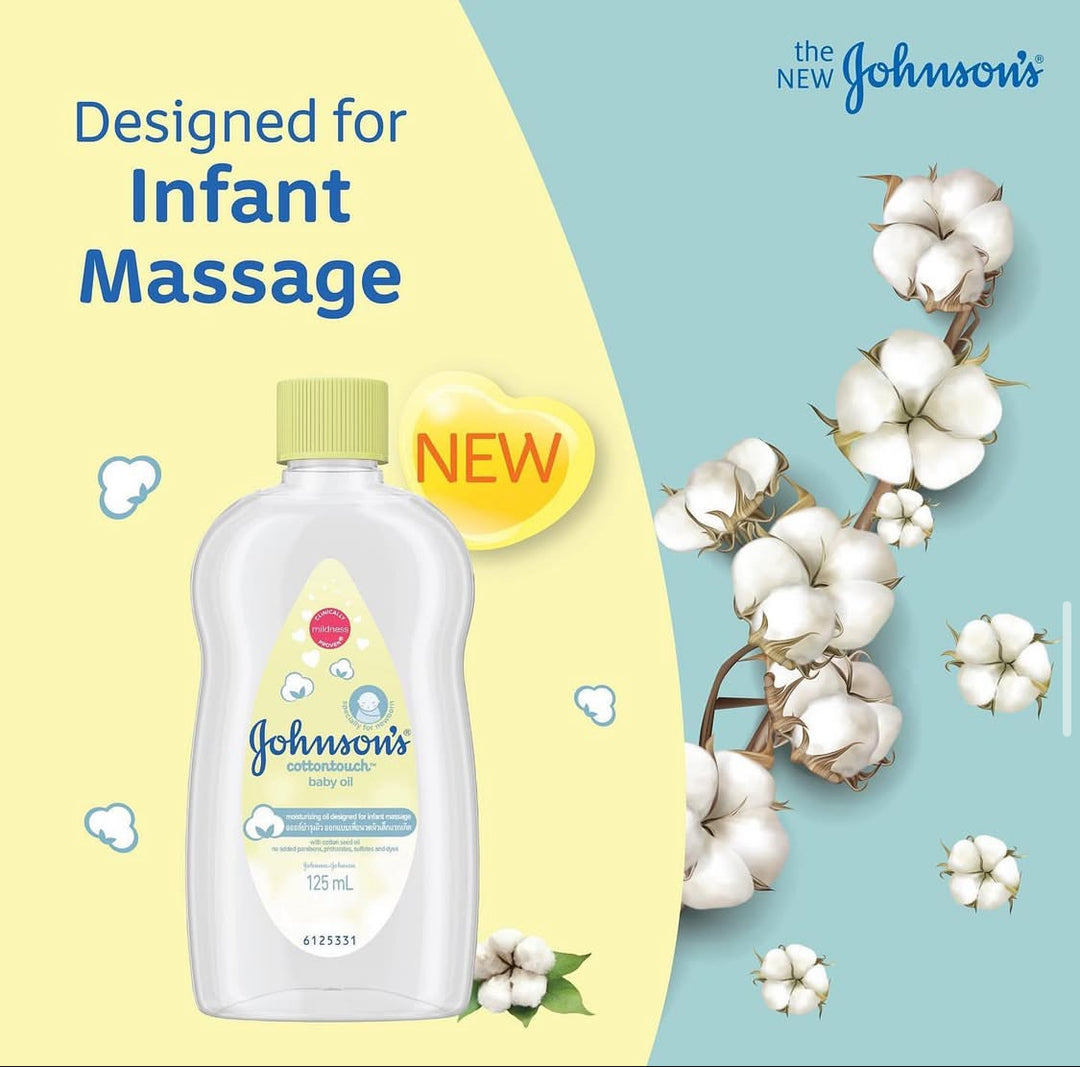 Johnsons Baby Cottontouch Oil 125ml