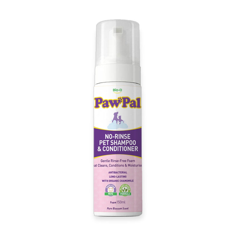 PawPal No-Rinse Pet Shampoo & Conditioner 150ml Pure Blossom