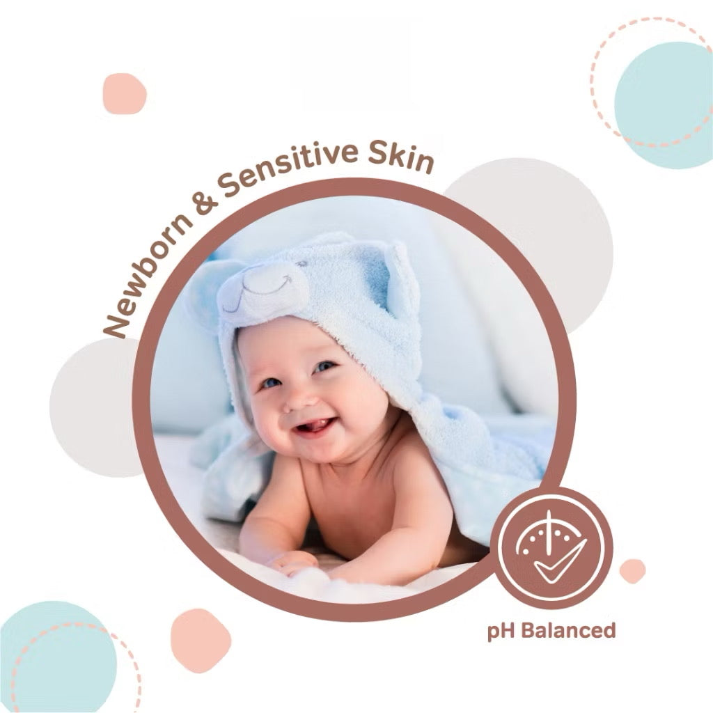 [GWP] BzuBzu Head-to-Toe Baby Wash Oat+Milk 13ml Trial Pack