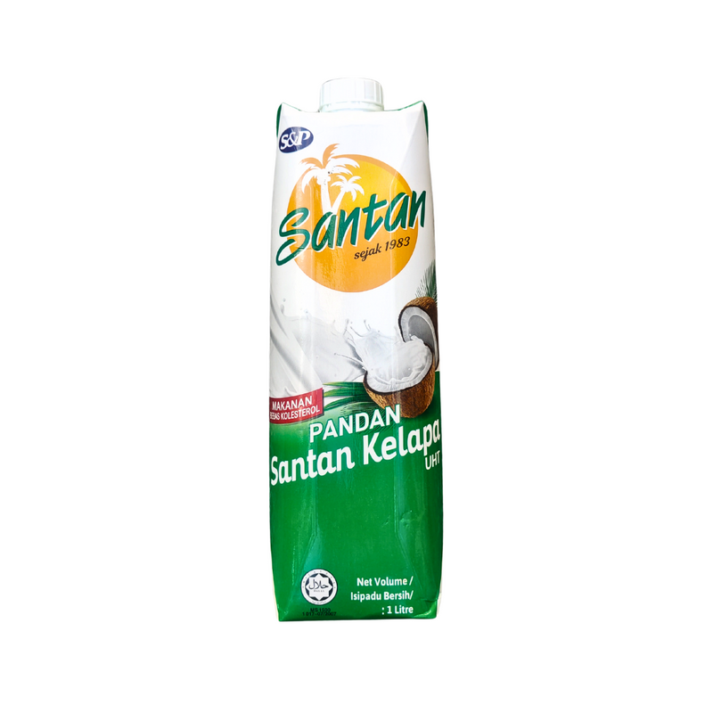 S&P Santan Coconut Milk Pandan 1L