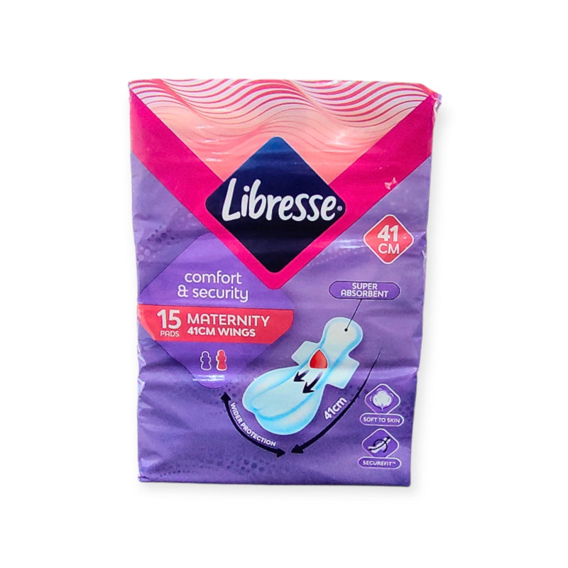 Libresse Maternity WB Night Wing 41cm 3x5s Big Value Pack