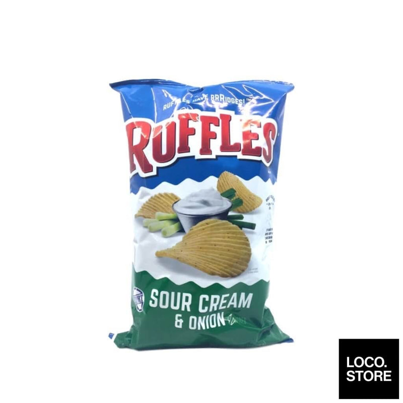 Ruffles Potato Chips Sour Cream & Onion 170G