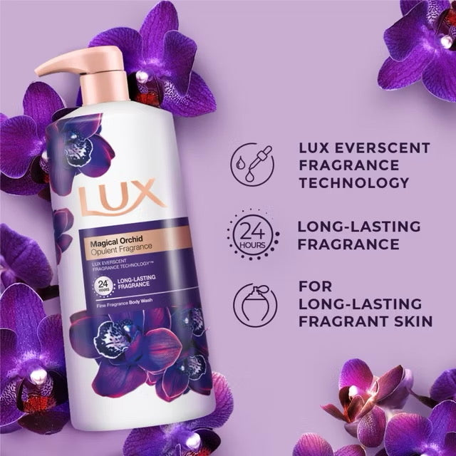 Lux Shower Magical Orchid (Refill) 800ml
