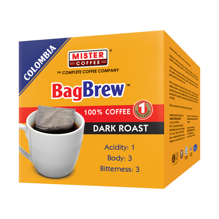 Mister Coffee BagBrew Colombia 10X10g