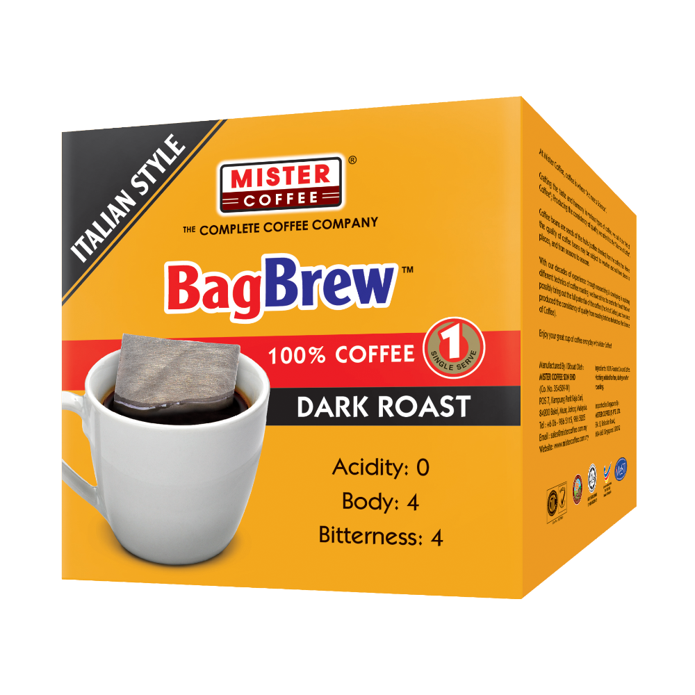 Mister Coffee BagBrew Italian Style 10X10g