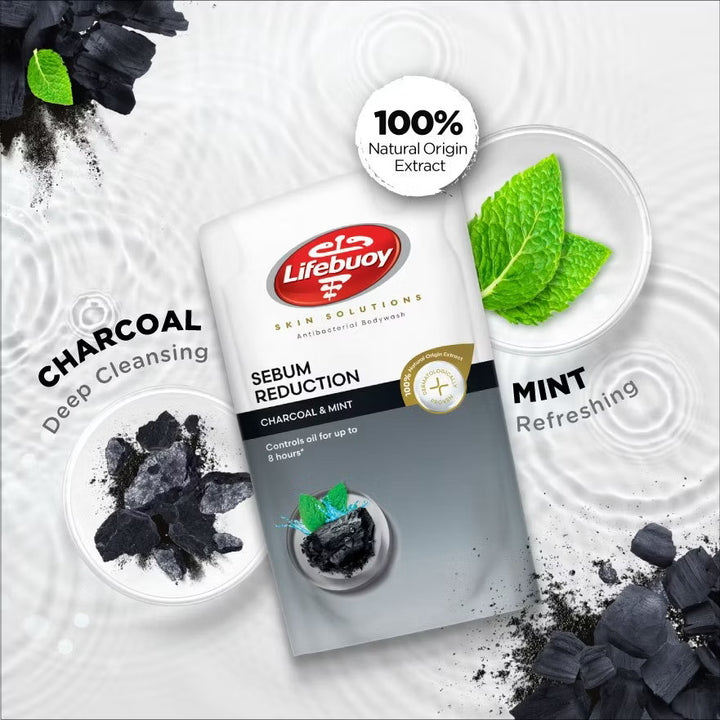 Lifebuoy Body Wash Charcoal (Refill) 800ml