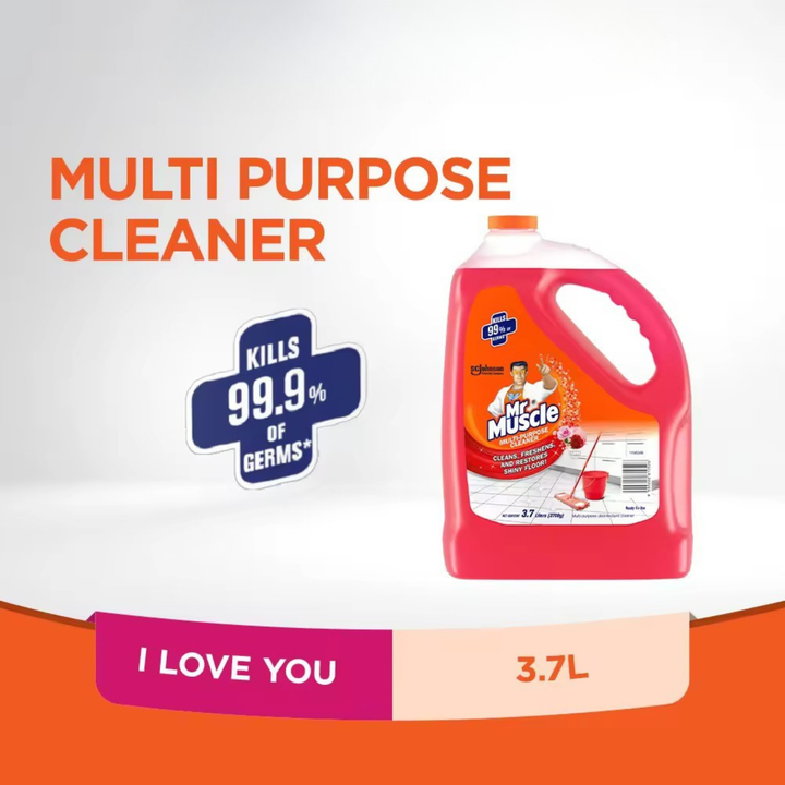 Mr Muscle All Purpose Cleaner 3.7L I Love You