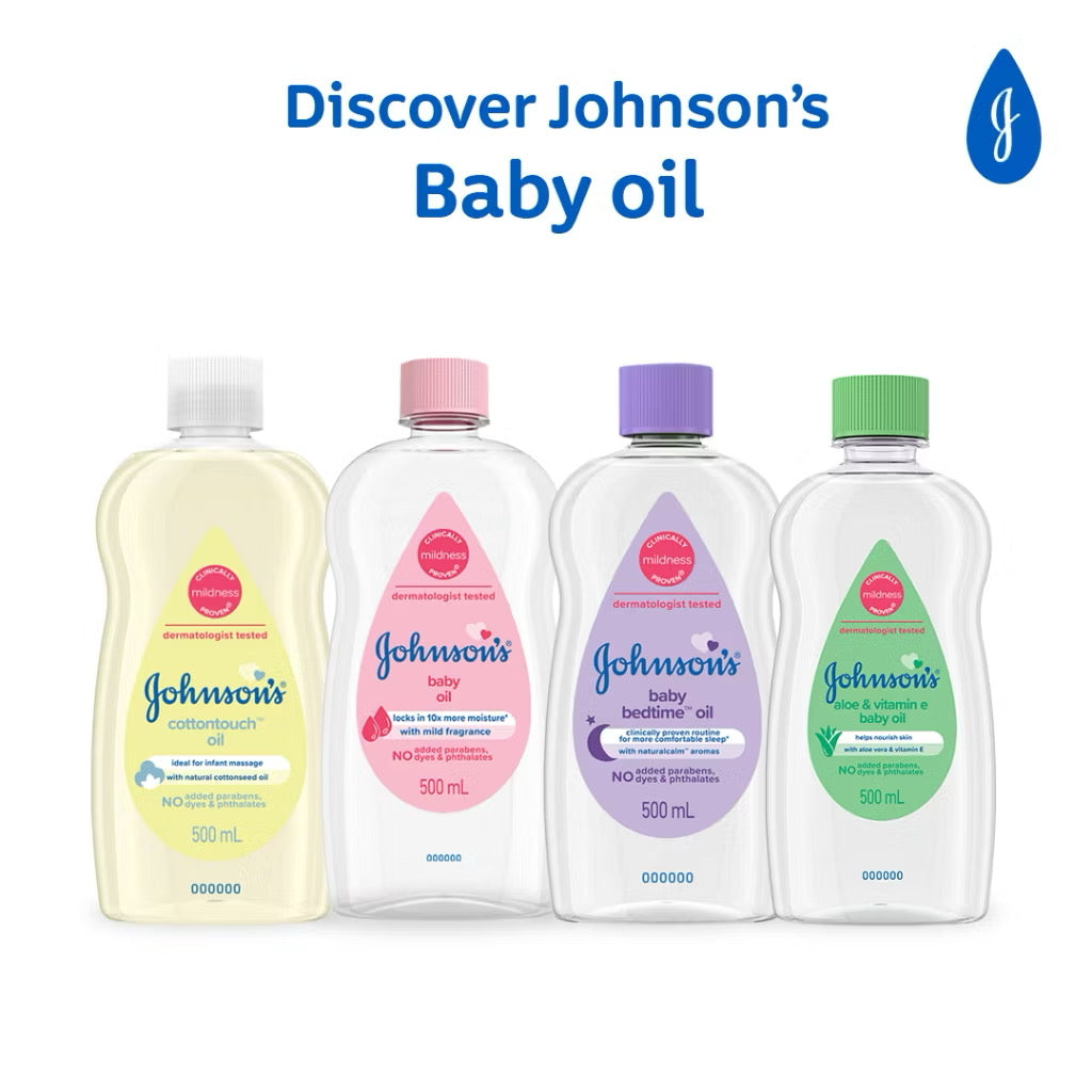 Johnsons Baby Aloe Vera Oil 125ml