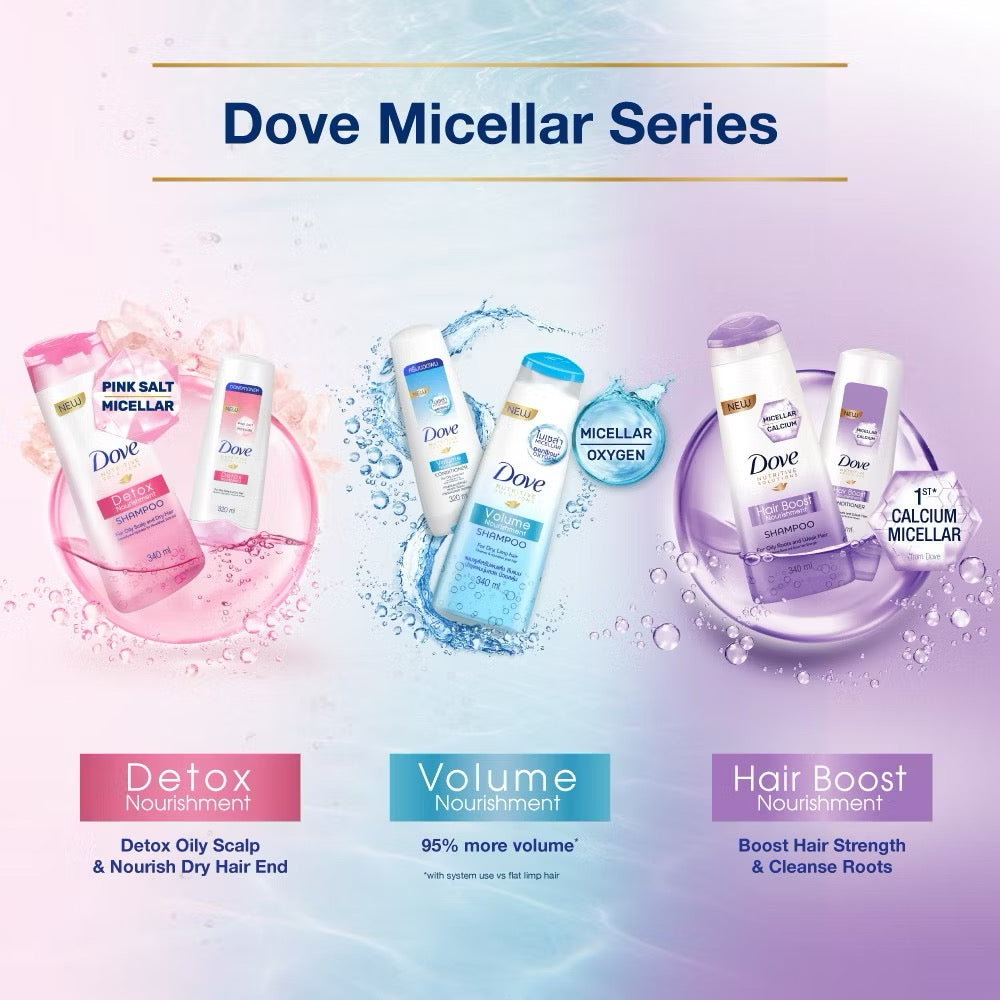 Dove Hair Conditioner Detox Nourishment 300ml