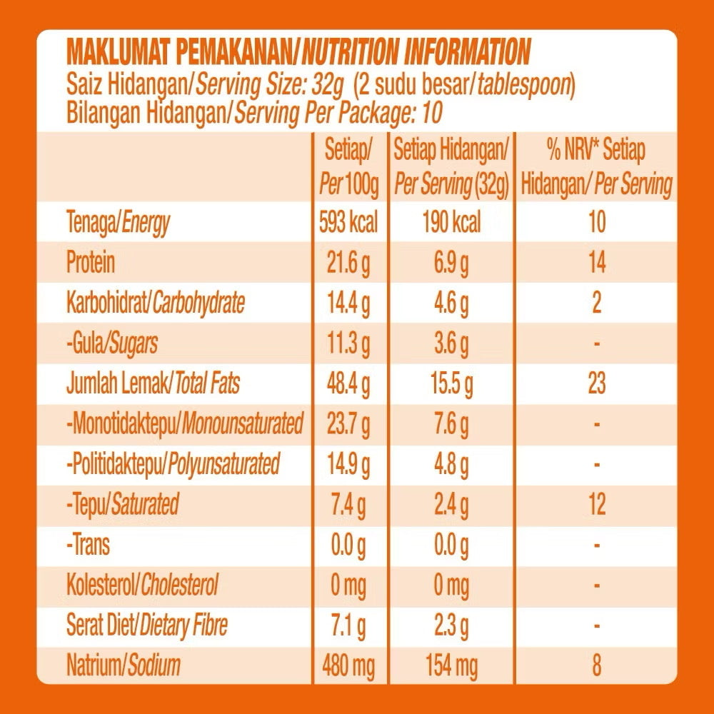 Ladys Choice Peanut Butter Creamy 330g