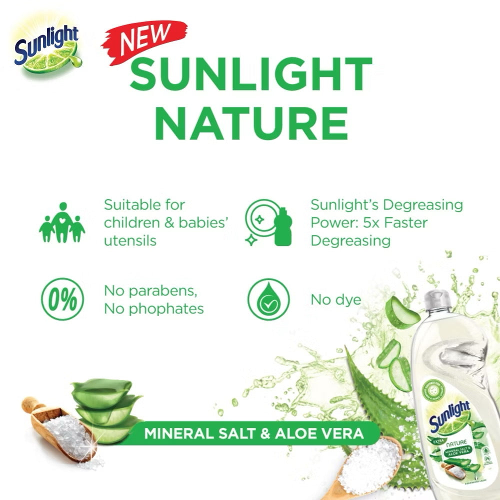 Sunlight Dishwash Liquid 1.35L