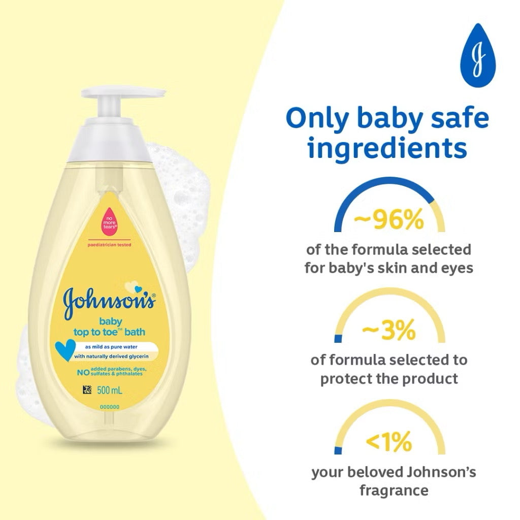 Johnsons Baby Top To Toe Wash 500ml