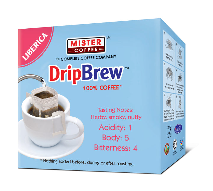 Mister Coffee DripBrew Liberica 5X10g