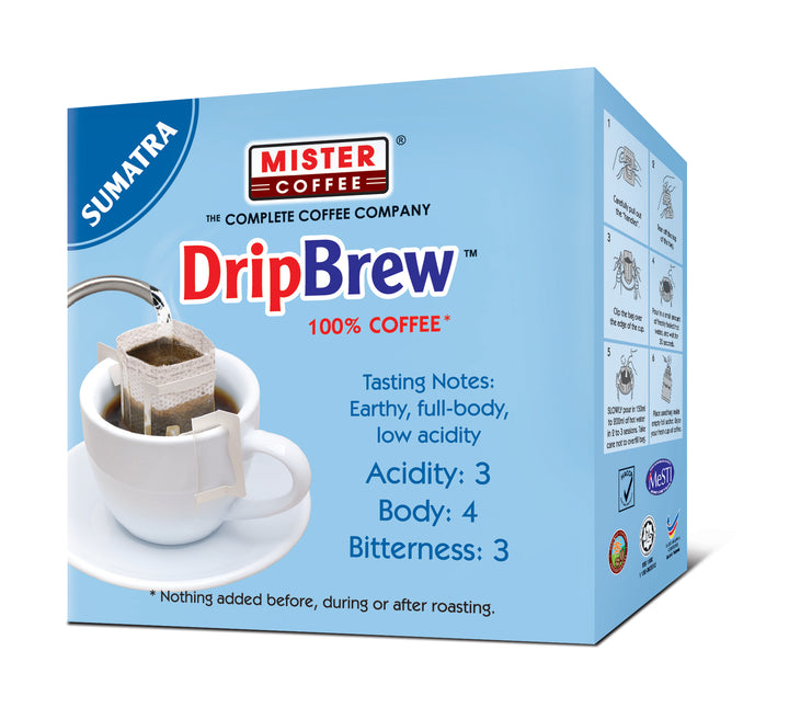 Mister Coffee DripBrew Sumatra 5X10g