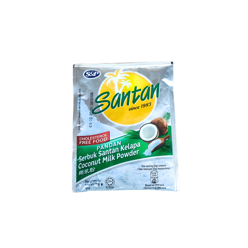 S&P Instant Coconut Cream Powder Pandan 50g