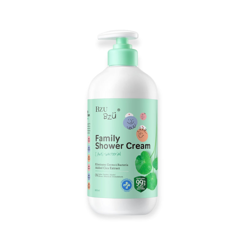 BzuBzu Family Shower Cream Antibacterial 800ML