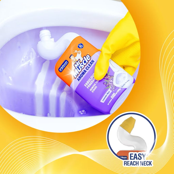 Mr Muscle Multipurpose Toilet & Bathroom Cleaner Lavender 500ml