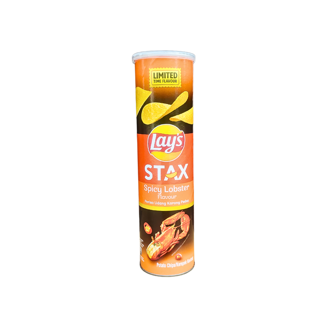 Lay's Potato Chips My Stax Spicy Lobster 135G