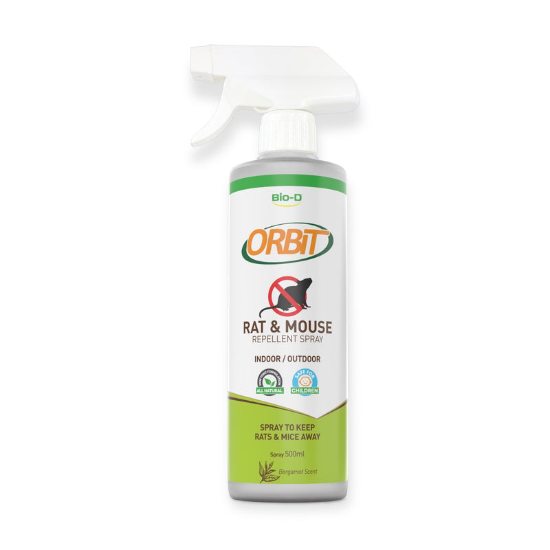Bio-D Orbit Rat & Mouse Repellent Spray 500ml Bergamot