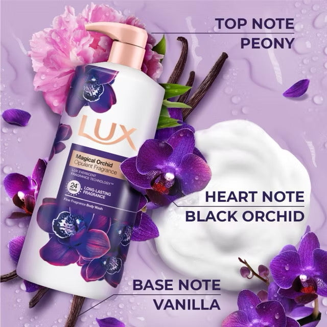 Lux Shower Magical Orchid (Refill) 800ml