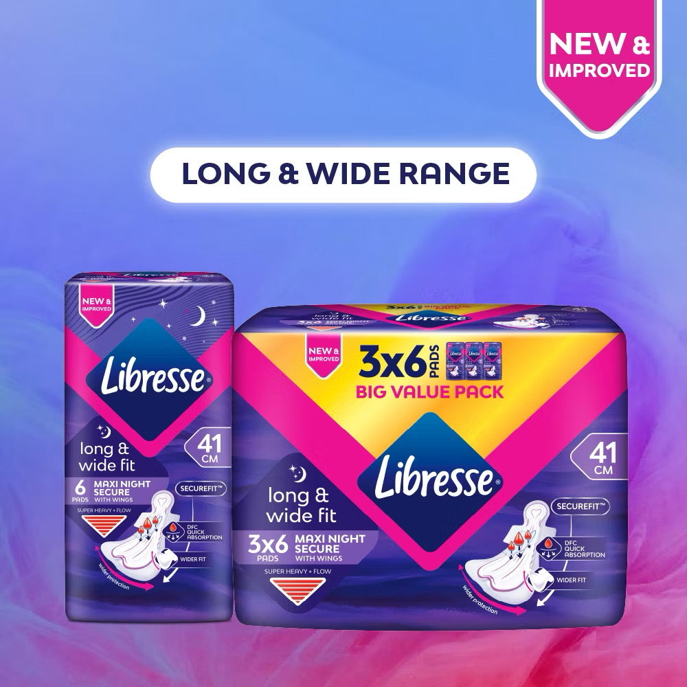 Libresse WBNightW 41cm (3x6) Big Value Pack